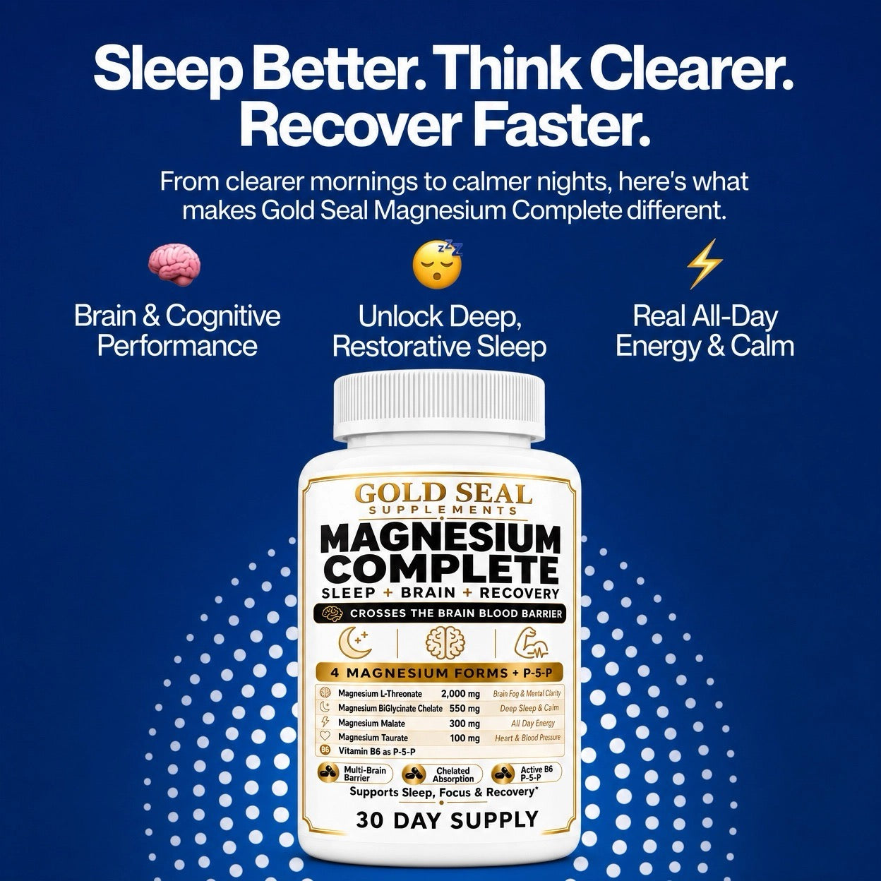 Magnesium Complete (5 Bottles) (OTO)